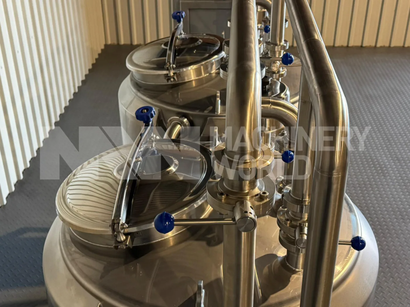 Endulus Krom 2-Tank (500L) Single Channel Electrically Heated Mobile CIP System Plant – Year 2025 (Brand New) - 5