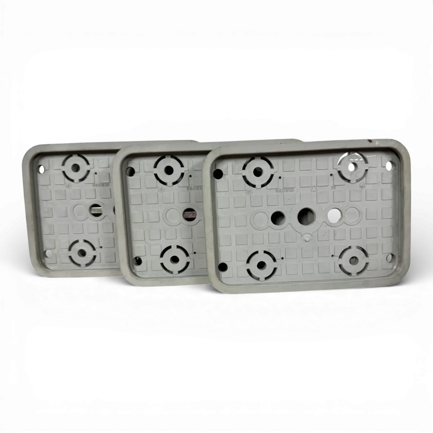 3 Stück -Schmalz HOMAG Reibbelag Saugplatte unten gebraucht 160x115x16,5 TPE Art.-Nr. 10.01.12.00593 Homag Art.-Nr. 4011110191 - 3