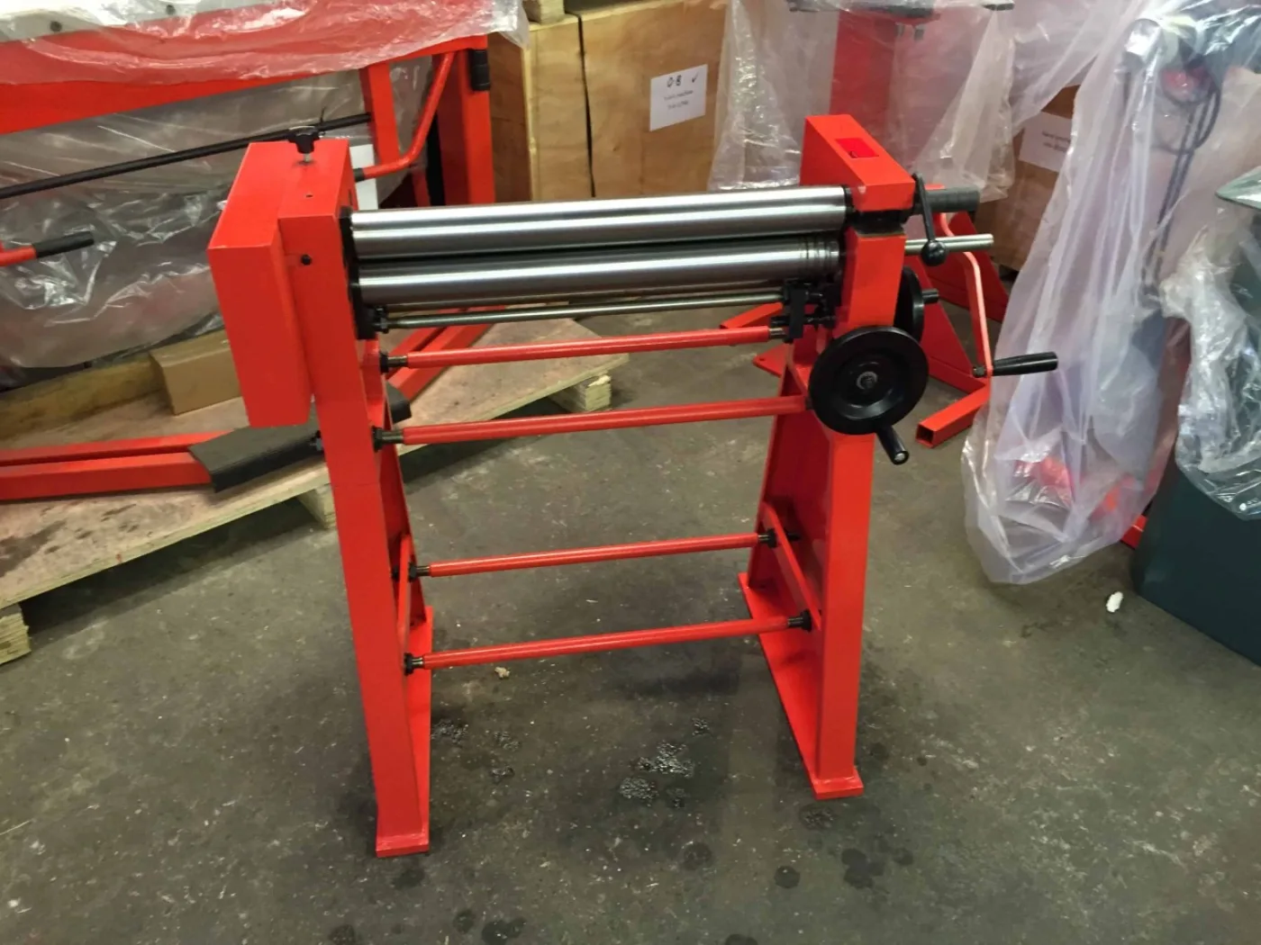 WNS Hand Bending Rolls 610mm x 60mm x 2.0mm Capacity - WNS - W. Neal Services Ltd - 3