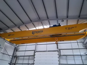 Ponte rolante MBM STAHL de 32 ton 15 metros