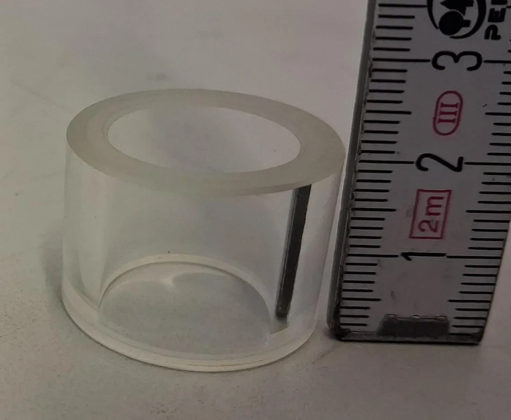 Normag Distanzstück aus Glas Typ PDG015/020-P Borosilikatglas 3.3 DN 15 Länge 20 mm