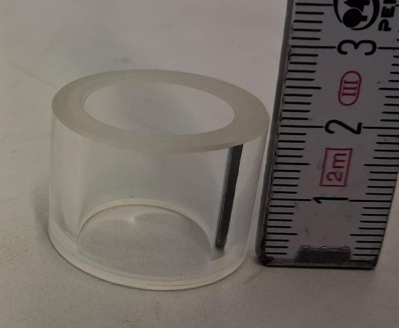 Normag Distanzstück aus Glas Typ PDG015/020-P Borosilikatglas 3.3 DN 15 Länge 20 mm