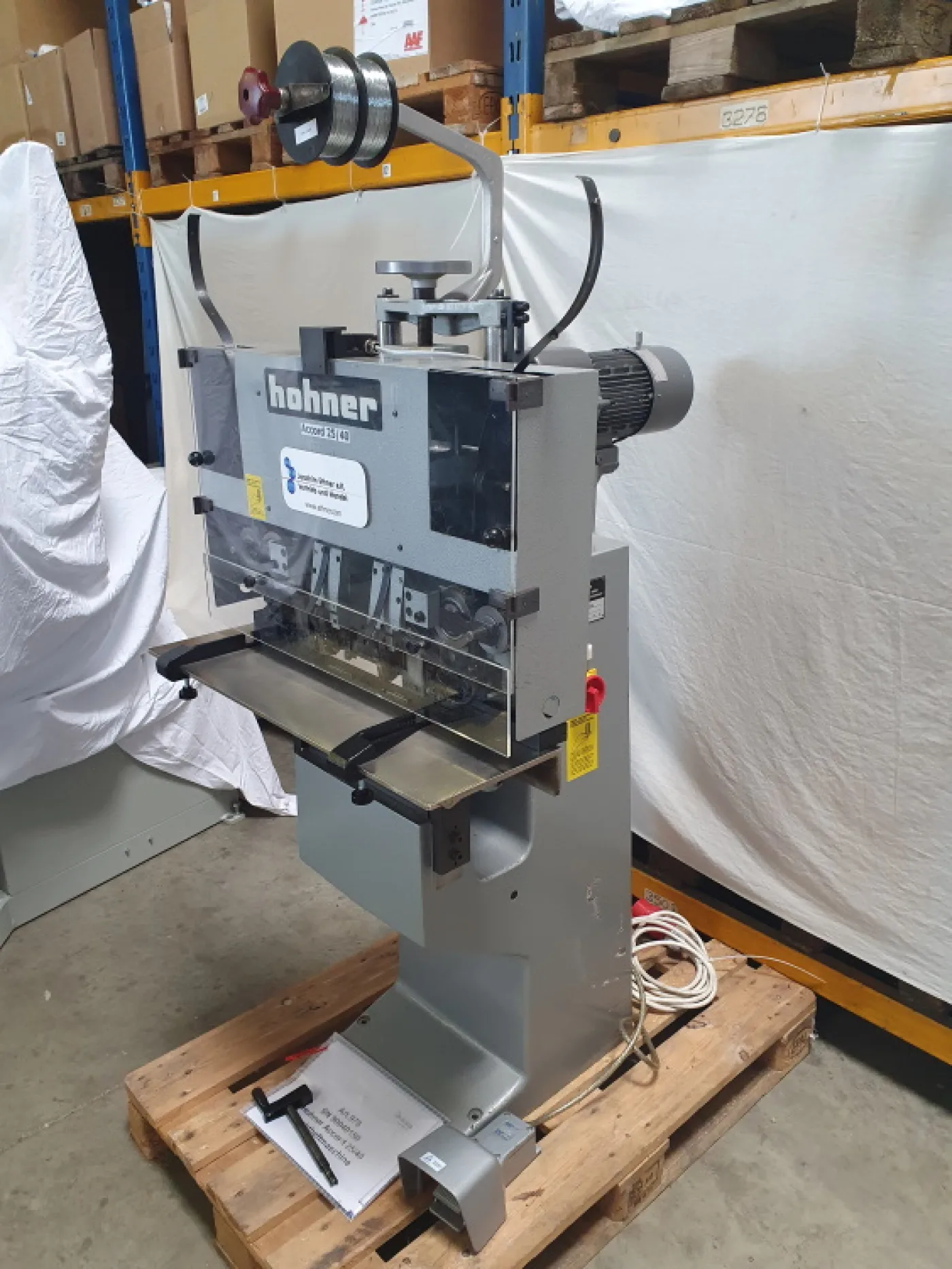 Doppelkopf Drahtheftmaschine Hohner Accord 25/40 - 3