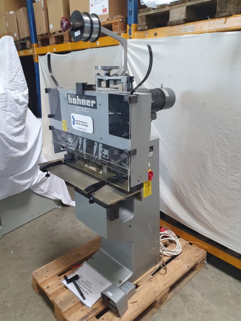 Doppelkopf Drahtheftmaschine Hohner Accord 25/40