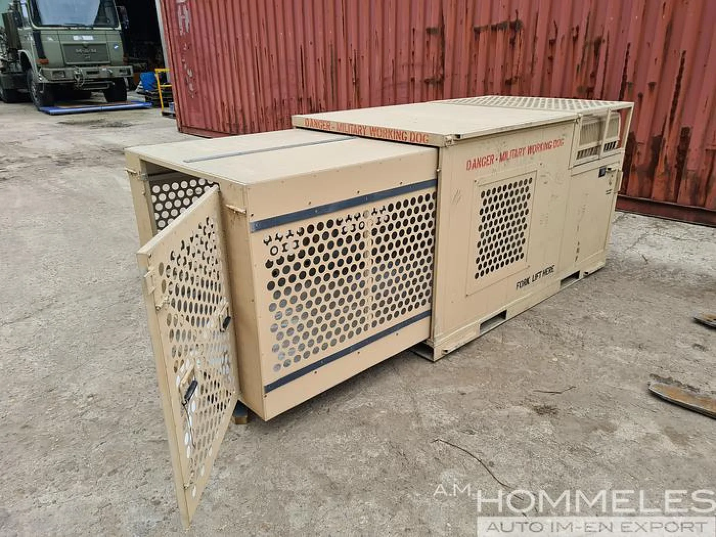 Garrett Container Systems Military Working Dog Kennel - 3