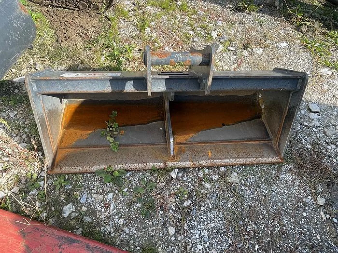 BIG Böschungslöffel 100 cm mit Lehnhoff MS01 Symlock Aufnahme - 3