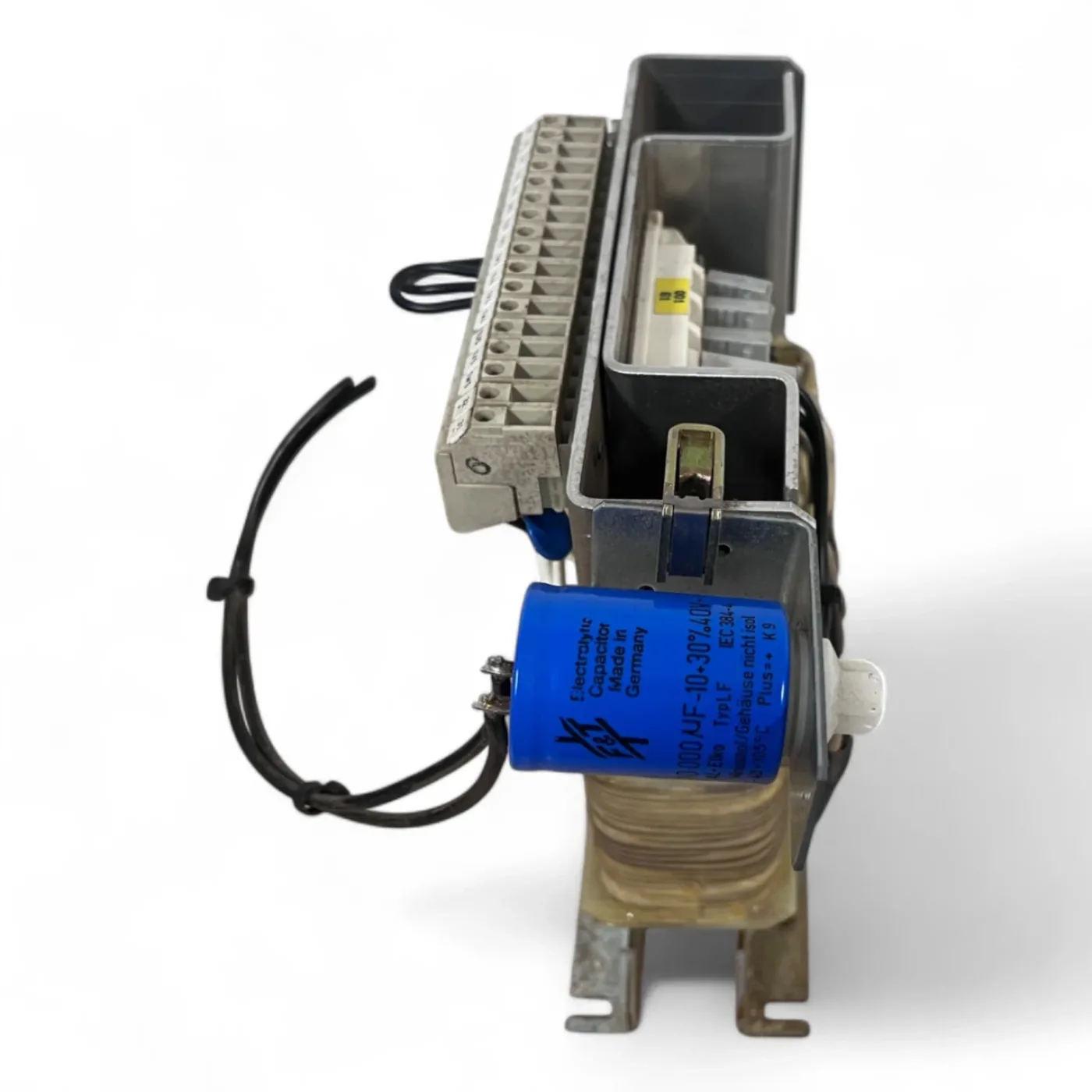 SIEMENS Transformator 4AV3295-7AA00 T50/B mit Elko 10.000 µF 10 V - 7