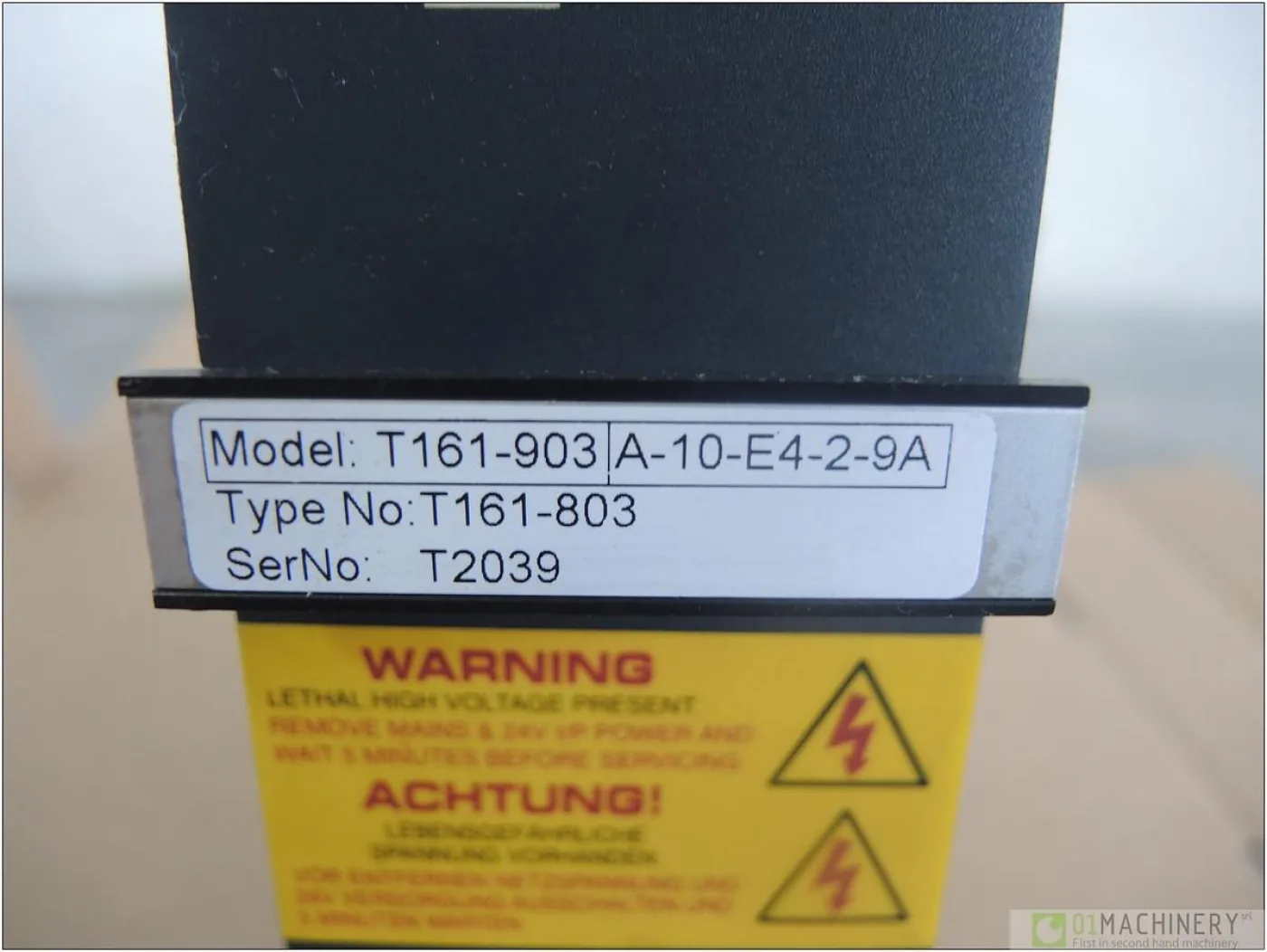 2010 MOOG T161-903A-10-E4-2-9A AI1452 - 6