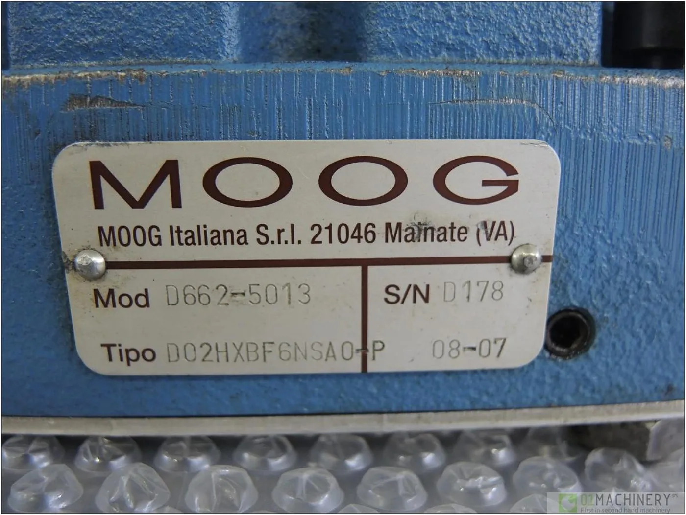 2007 MOOG D662-5013 AI1779 - 4