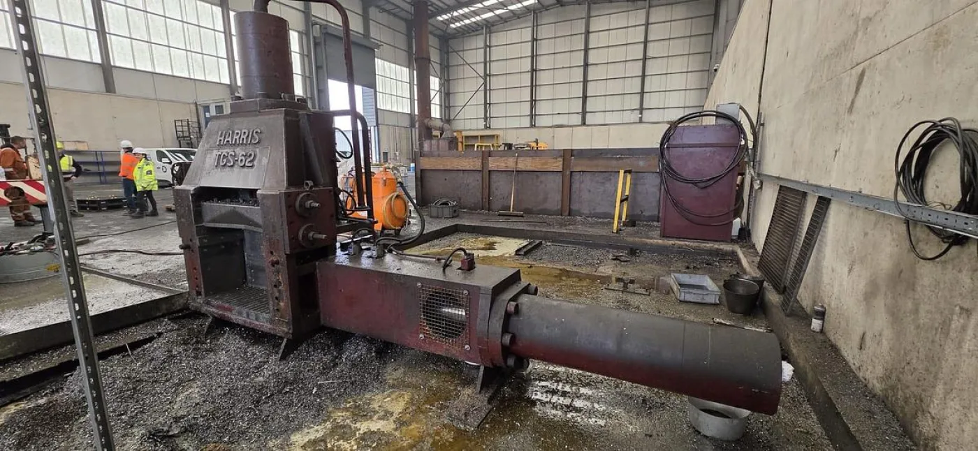 Harris TGS 62 Ferrous Metal Scrap Baler - 5