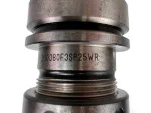 HSK 63 F Spannzangenfutter mit Spannzange und HW Fräser D=31 mm L=36 mm