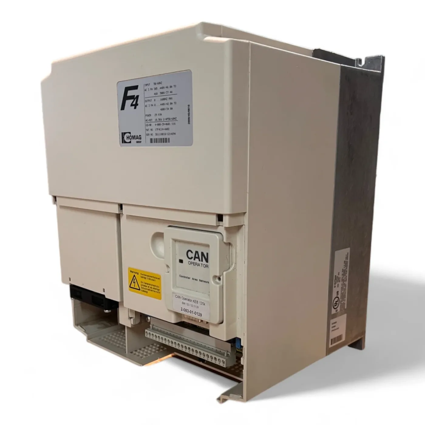 KEB Homag 17F4C1H-4A02 29 kVA , 18,5 kW Frequenzumrichter Inverter 4-008-39-0601 - 4