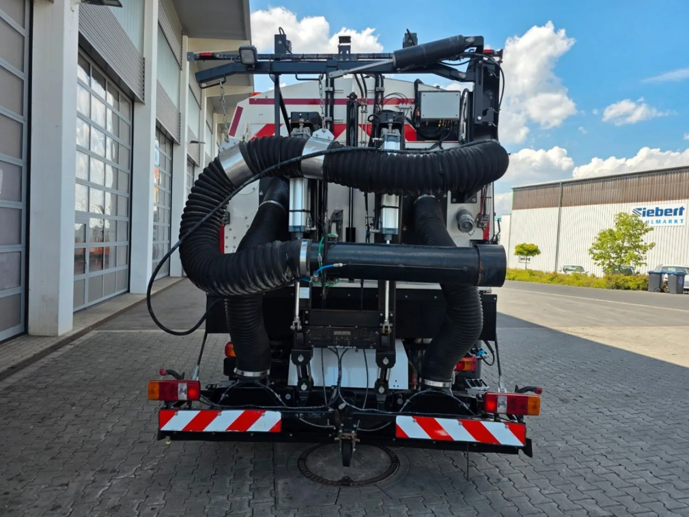 Mercedes Benz Atego 1323 LKO FAUN VIAJET 6 R H - Heckabsaugung - 8