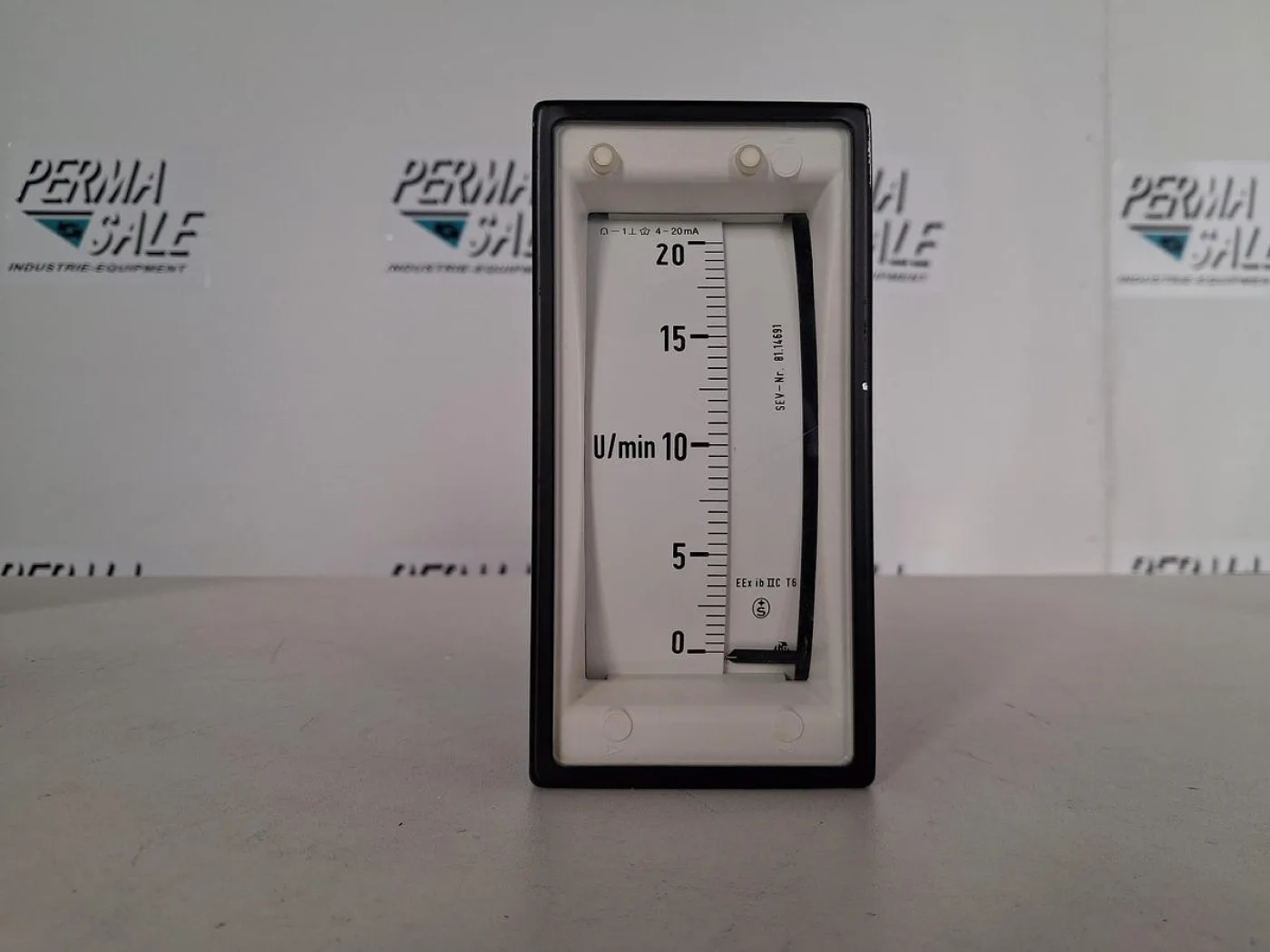 Camille Bauer Drehspulinstrument 4–20 mA 0–20 U/min Panel Meter - 2