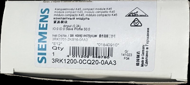 Siemens AS-i Kompaktmodul K45 3RK1200-0CQ20-0AA3