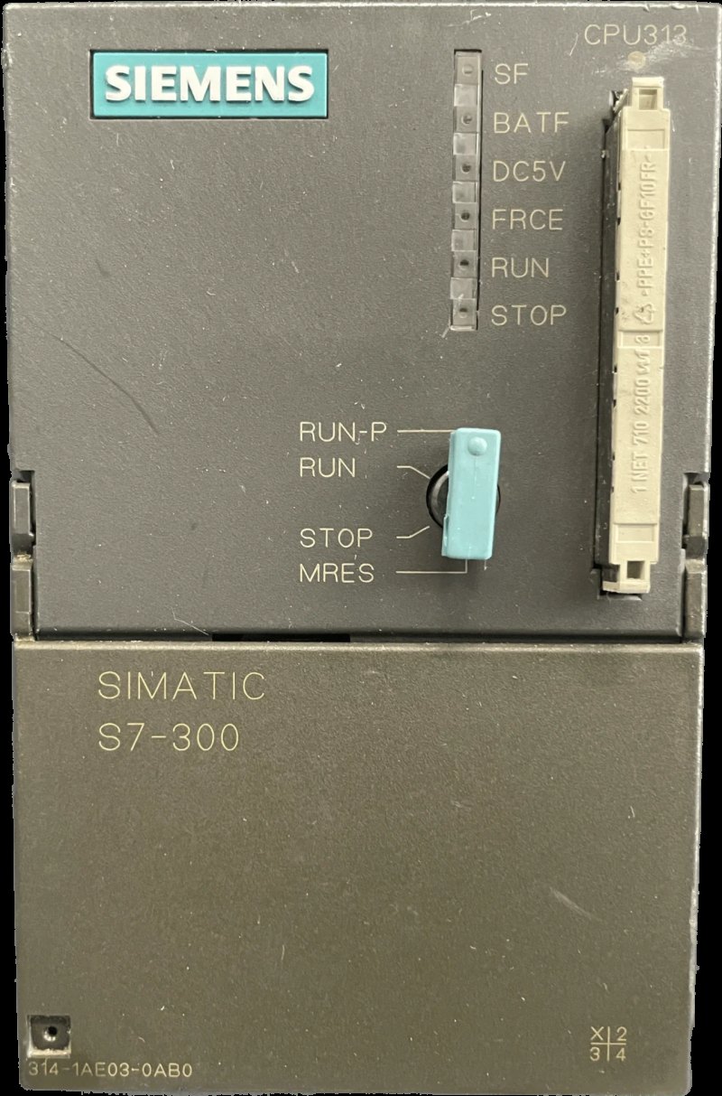 Siemens SIMATIC S7-300, CPU 313 Zentralbaugruppe mit integr. Stromversorgung