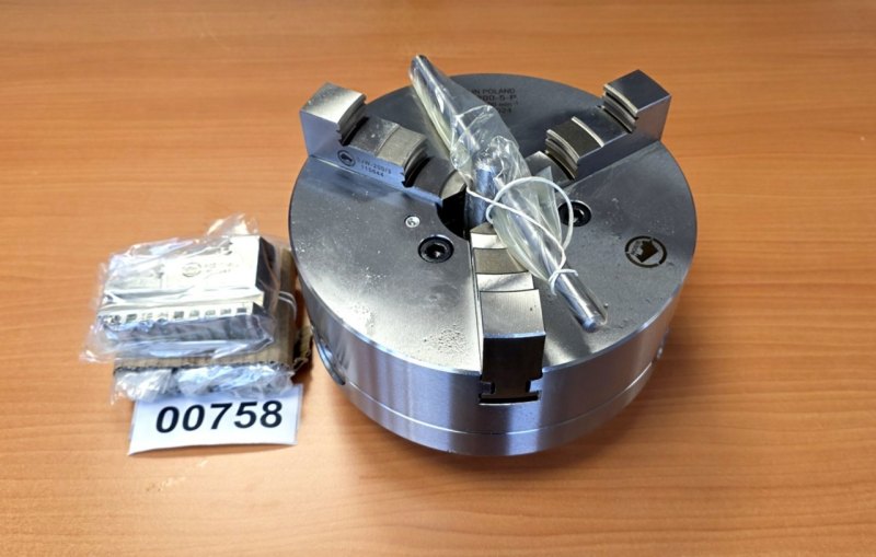 3-Backen Drehfutter BISON Typ 3544-200-5P / Stahl