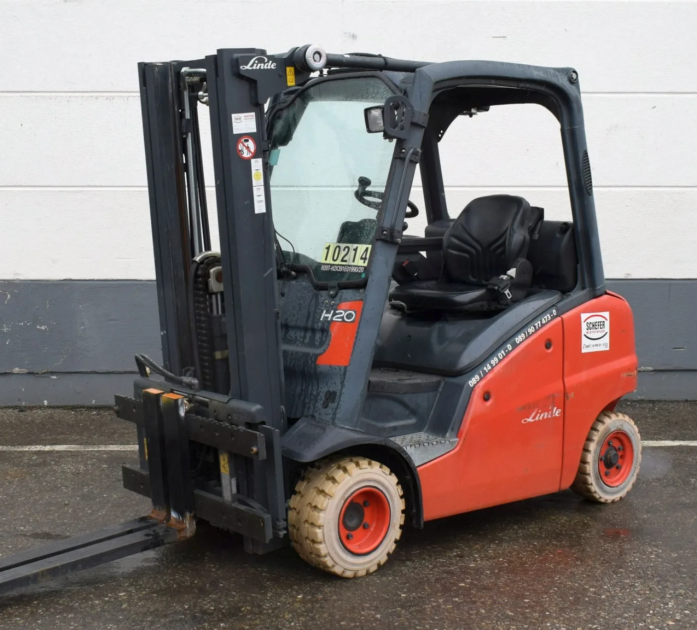 Frontstapler Linde H 20 T 391-00 (2014) - 1