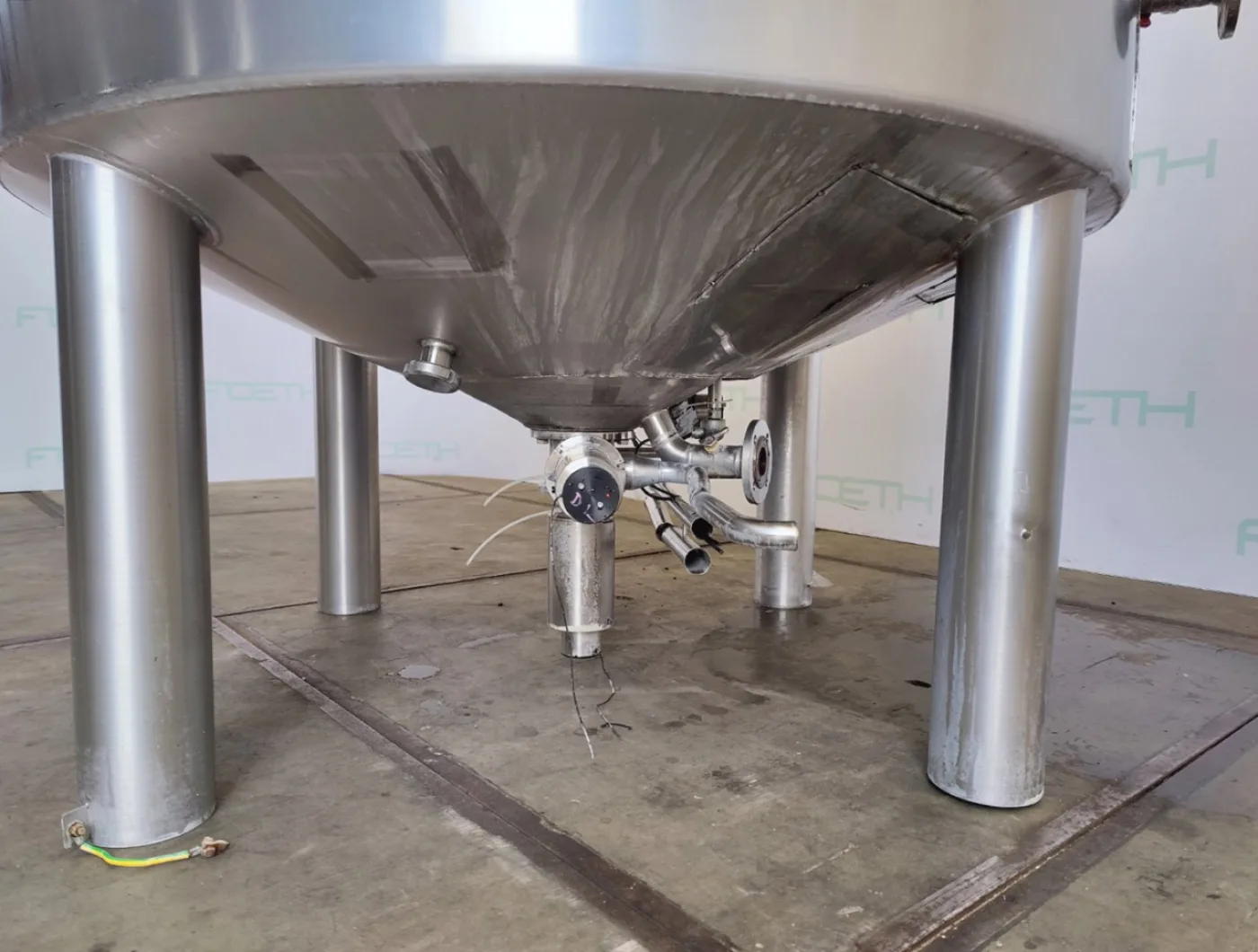 Hermann Waldner 2000L - Stainless Steel Reactor - 2