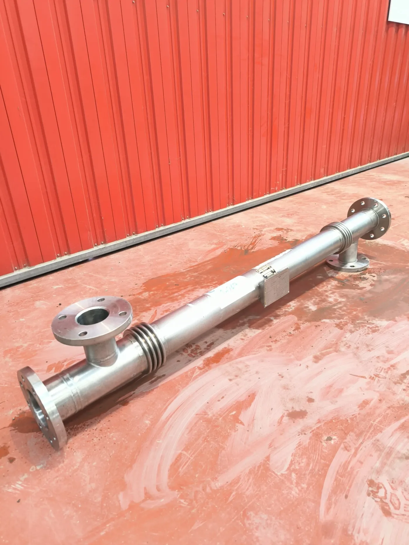 TUBULAR HEAT EXCHANGER STAINLESS STEEL SEDITESA K120-1500 0.8 m2 - 2