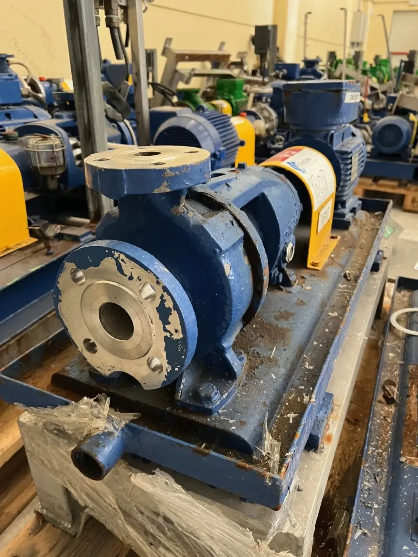 USED INGERSOLL-DRESSER PUMPS 40-25CPX125 1m3h 316L 1.5kW CENTRIFUGAL PUMP - 2