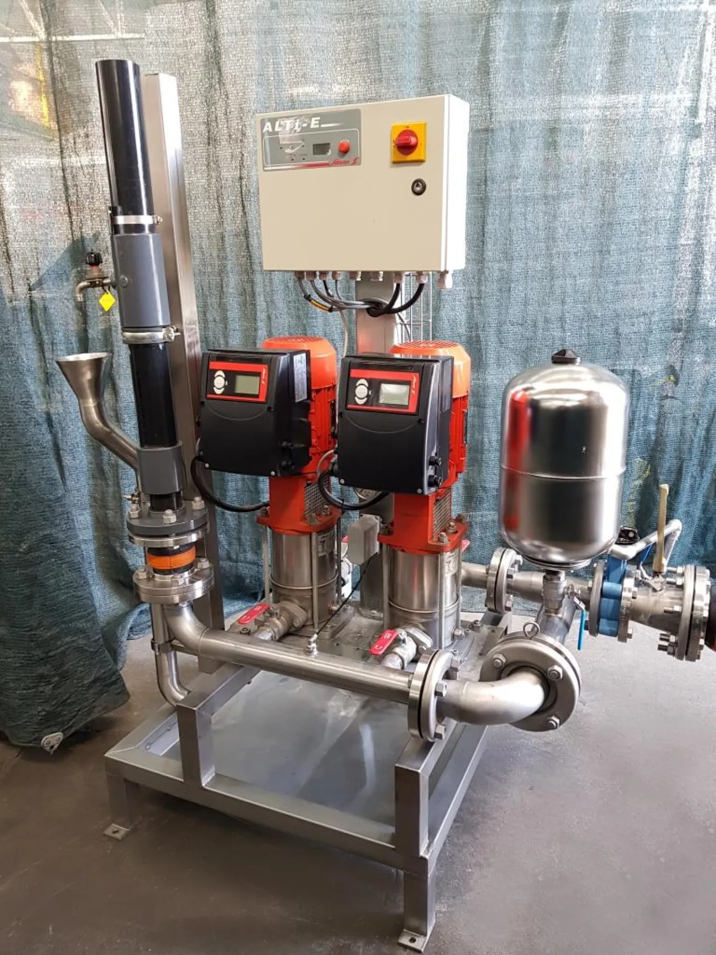 MODULO DI PRESSURIZZAZIONE IDRICA – SALMSON – MOD. N-ALTI-VE 2G - 3