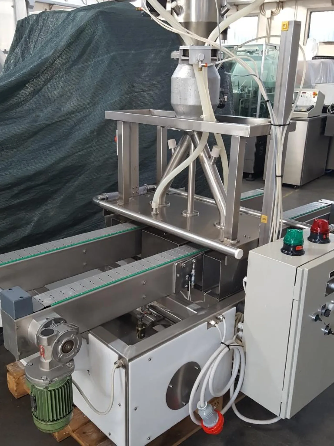 DOSATRICE SEMIAUTOMATICA DI POLVERI IN ARELLE – ICP - 4