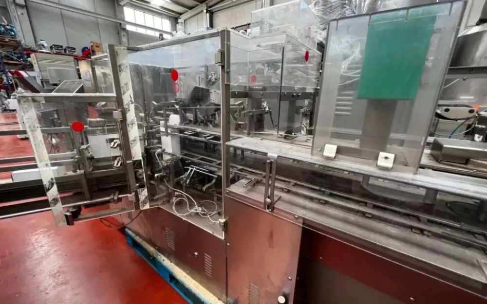 USED TONAZZI POLYCARTON 900 CARTONING MACHINE