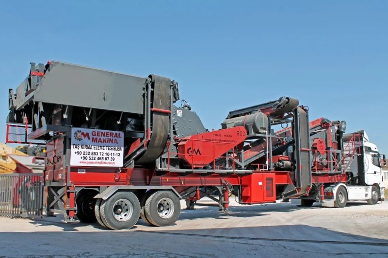 General 800 — Mobile Crushing & Screening Plant (Primary Impact)