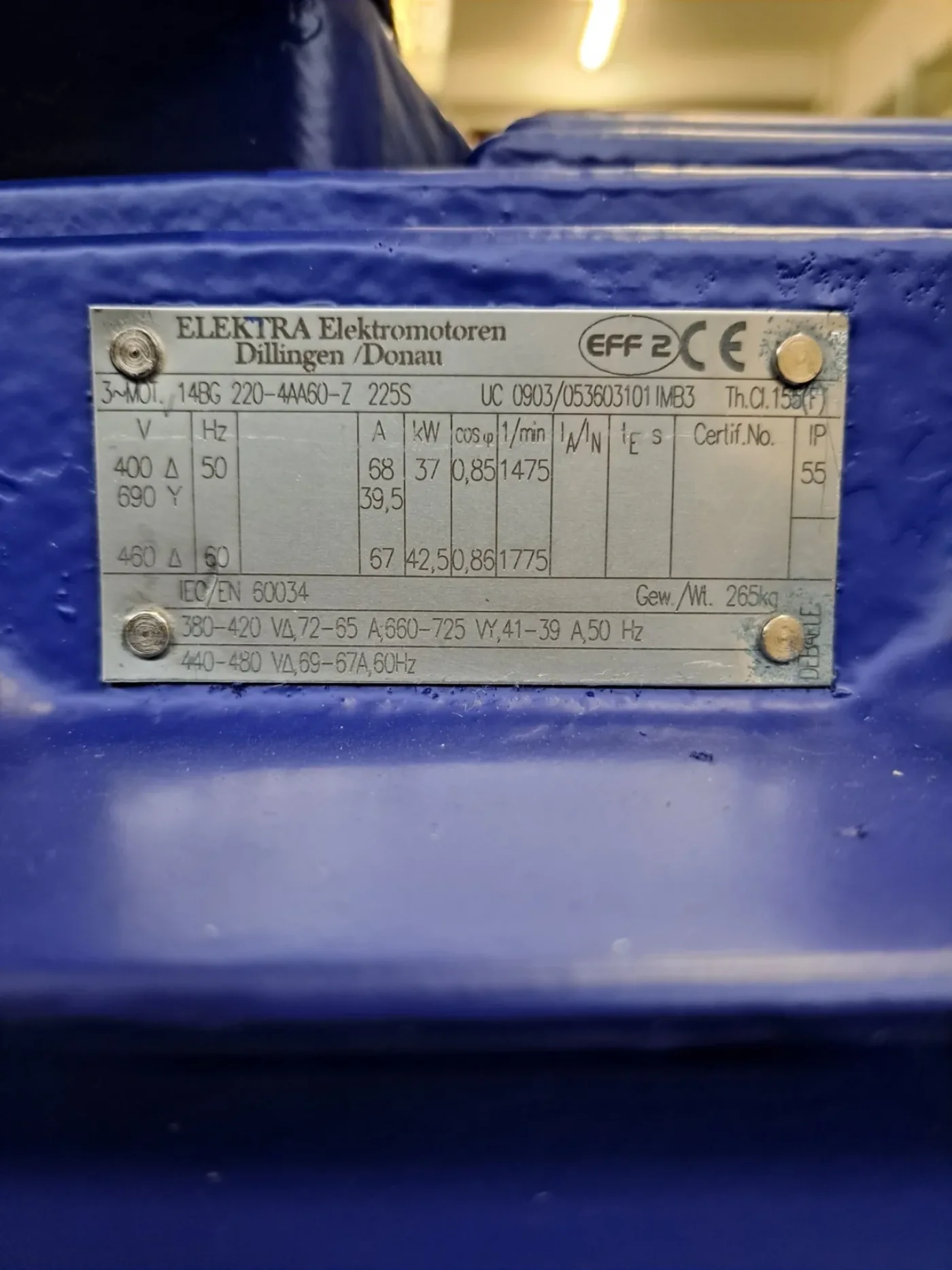 Hochdruck Plungerpumpe, Typ KD716-GK - 6
