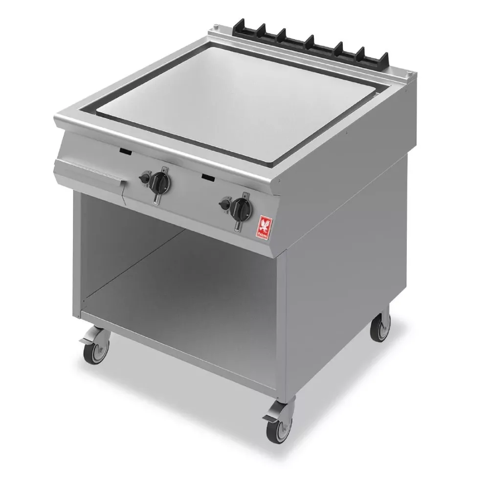 Falcon F900 Smooth Griddle on Mobile Stand Natural Gas G9581 - islandcatering