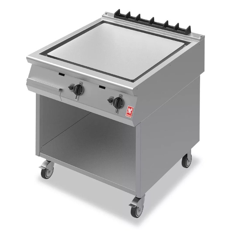 Falcon F900 Smooth Griddle on Mobile Stand Natural Gas G9581 - islandcatering