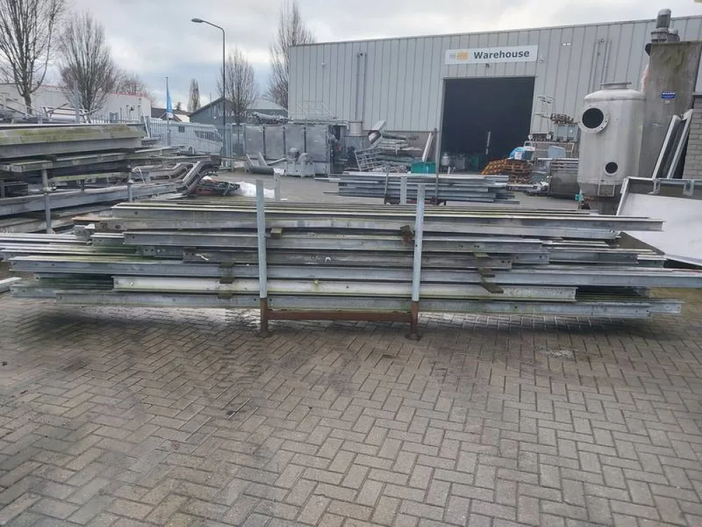 Beams double UNP galvanised
