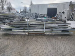 Beams double UNP galvanised