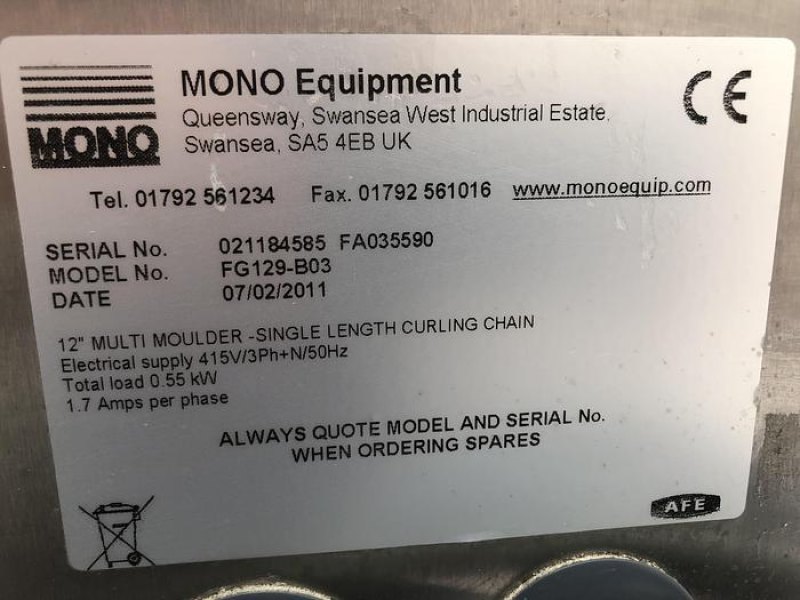 Mono 12" Multi bread moulder