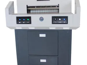 Máquina Eléctrica de Corte de Papel con Control Programable y Empuje Automático JDS 520H