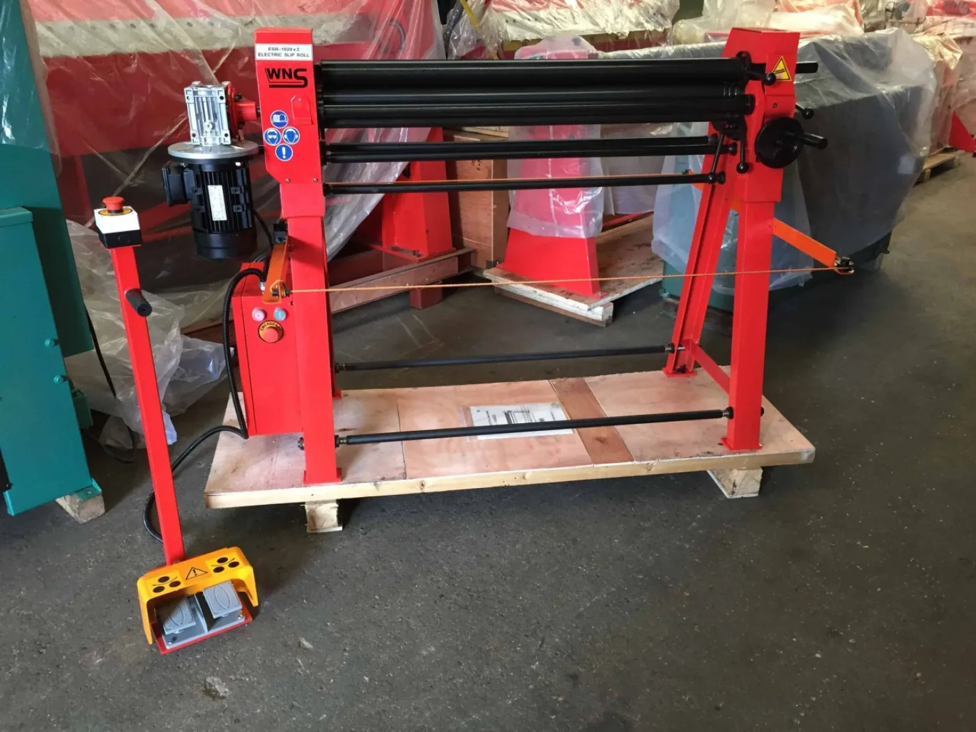 WNS Power Bending Rolls 1020mm x 60mm x 1.2mm Capacity - WNS - W. Neal Services Ltd - 2