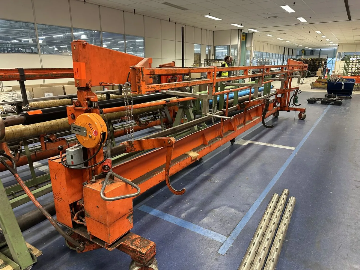 Hubtex - warp beam truck for max 213” (540 cm), type KHW-S - 5