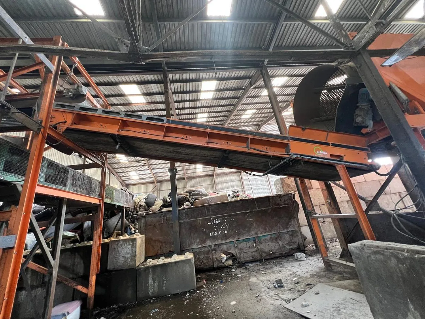 Doppstadt DW 306 Ceron RDF Shredding Baling & Wrapping Line - 7