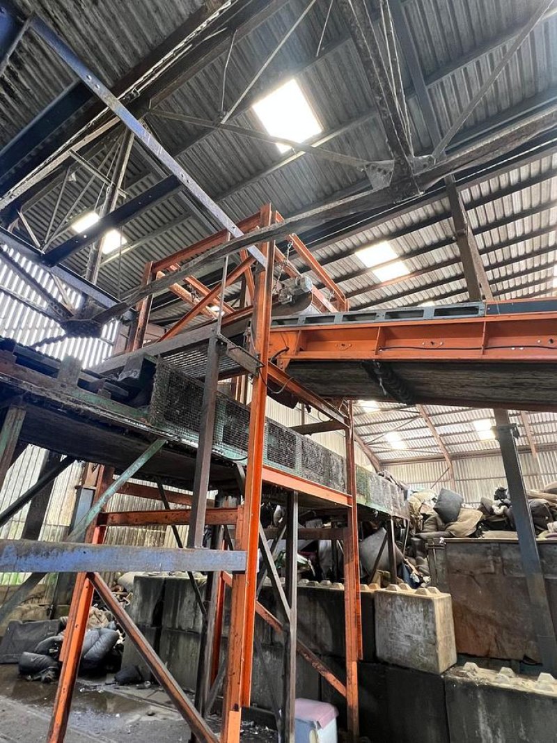 Doppstadt DW 306 Ceron RDF Shredding Baling & Wrapping Line