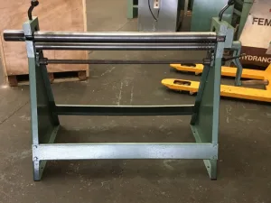 CMZ Hand Bending Rolls 1050mm x 55mm x 1.2mm Capacity - WNS - W. Neal Services Ltd