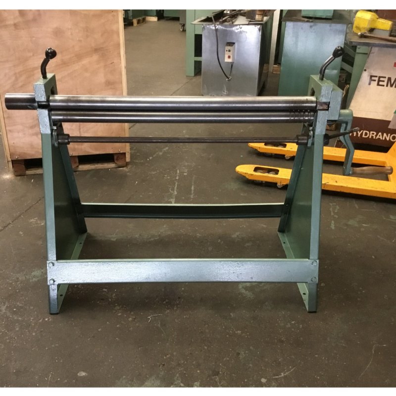 CMZ Hand Bending Rolls 1050mm x 55mm x 1.2mm Capacity - WNS - W. Neal Services Ltd
