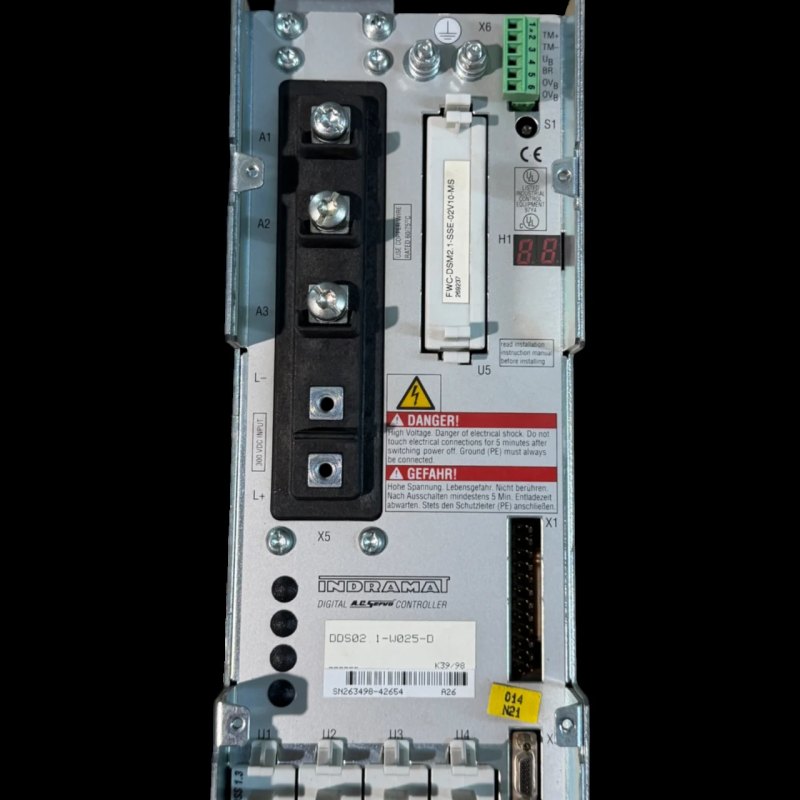 Bosch Rexroth Indramat Servoregler DDS02.1-W025-D für Homag BAZ 32 Digital AC Servo Controller Art.-Nr. DDS02.1-W025-D