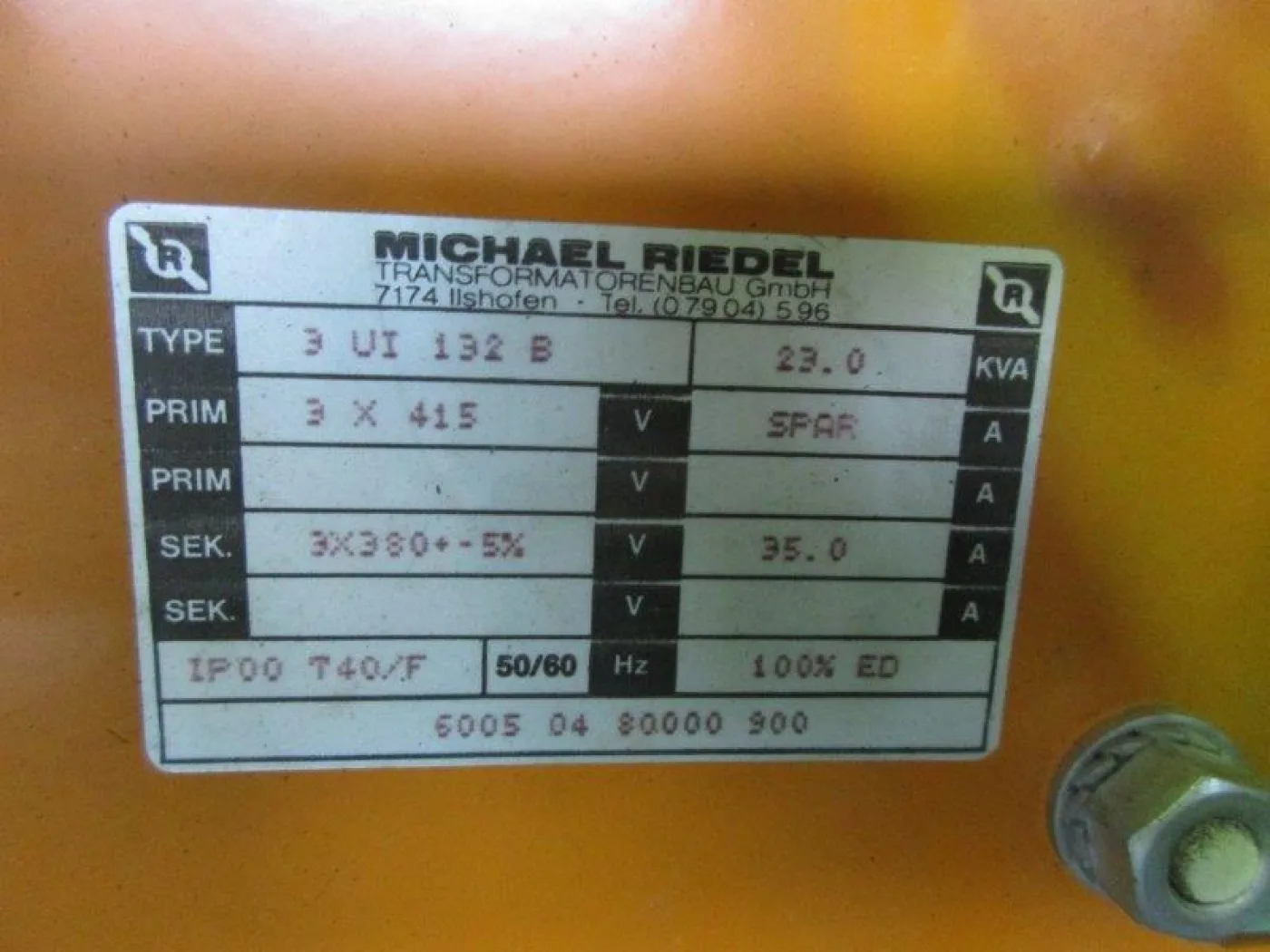 3UI132 B MICHAEL RIEDEL - 8