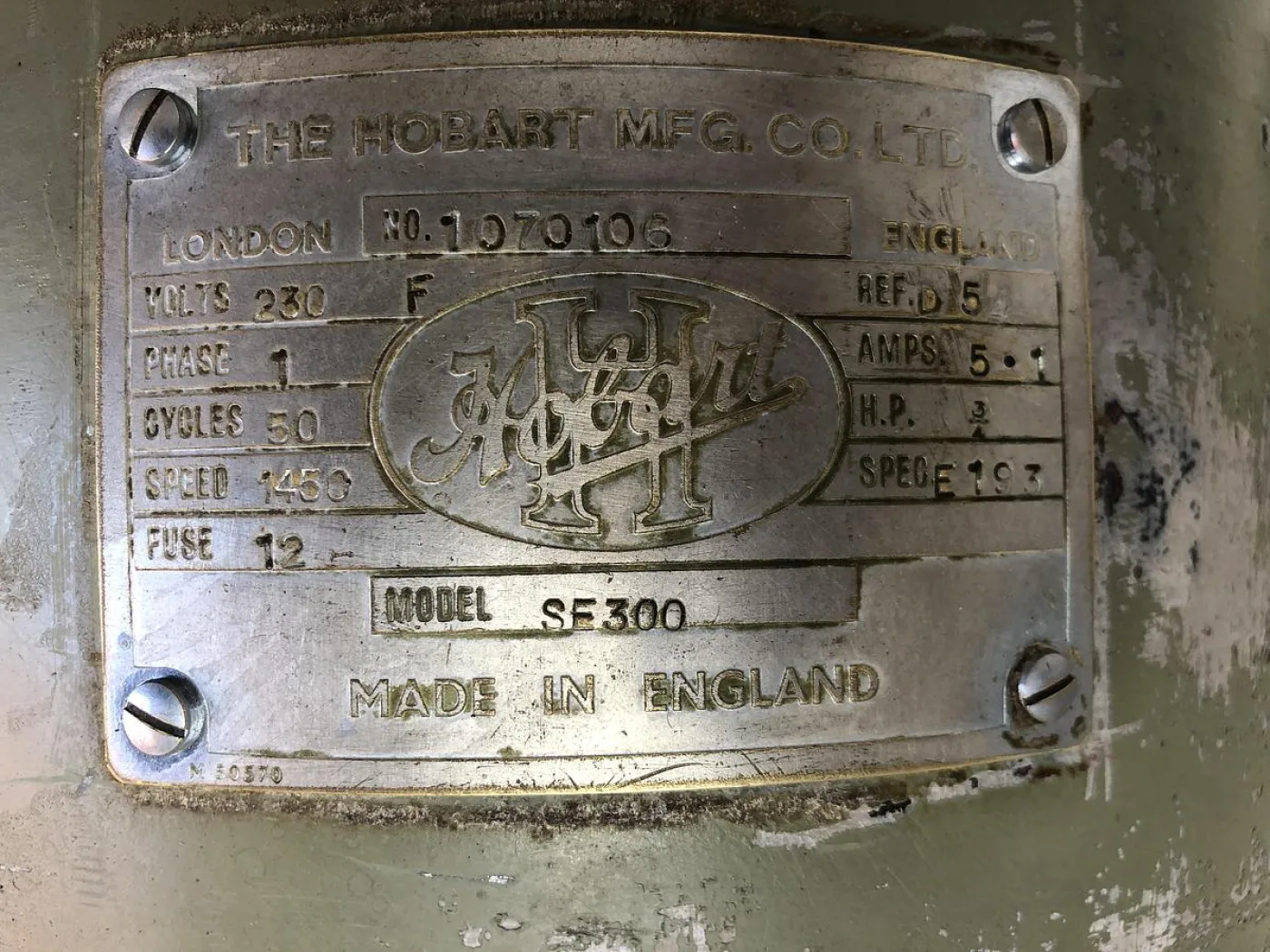 Hobart SE300 Planetary Mixer. Part Ex to Clear - 4