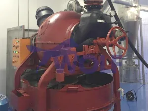 Kugelröster BARTH - Type Sirocco-400 mit Kühlschiff.