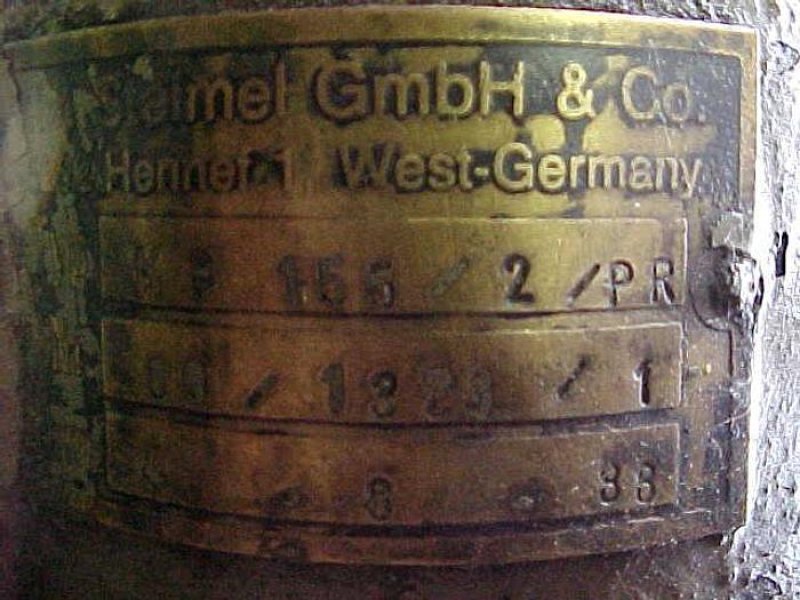 1988 STEIMEL WATERPUMP KB 155-2PR