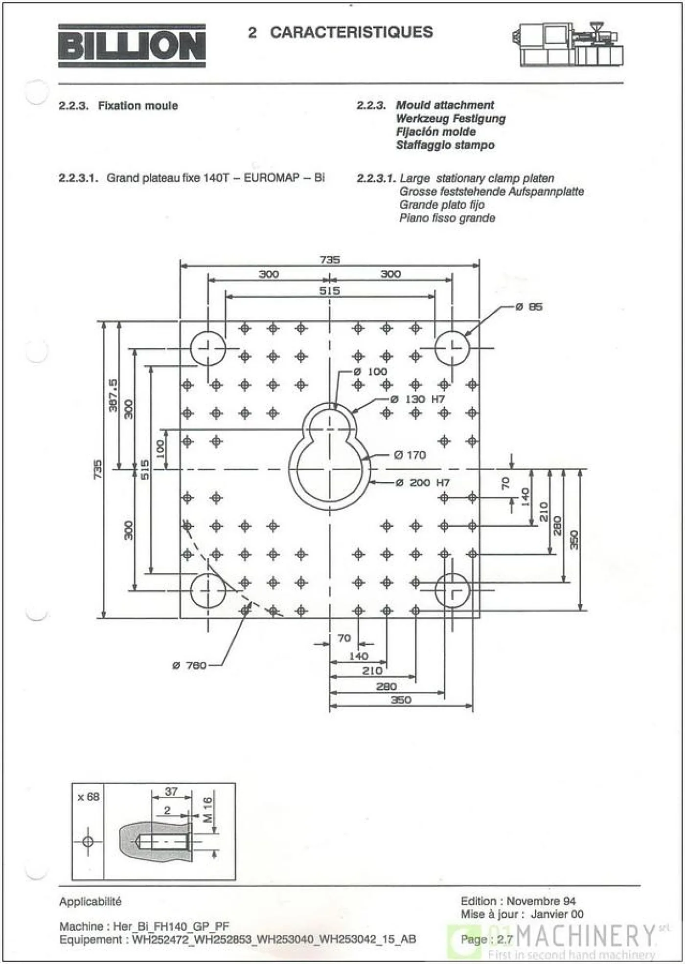 2002 BILLION H150 - 260/140 IN0275 - 5