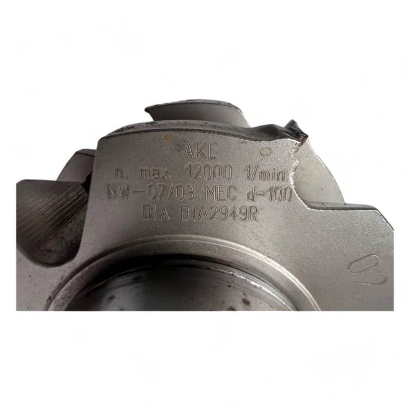 HSK 63 F Aufnahme Bohrungswerkzeug mit 2 Stck. AKE DIA Werkzeugen D=100 Z=6