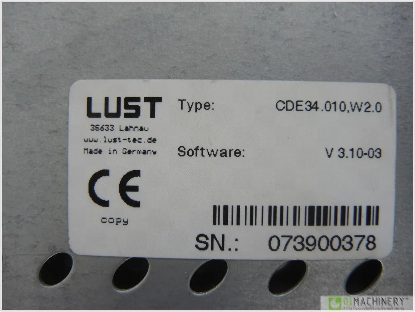 2006 LUST CDE 34.010,W2.0 AI2888 - 4
